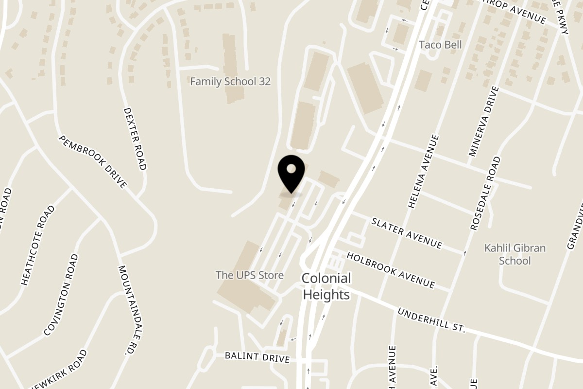Map showing the location of Hapag Filipino Cuisine on 1789 Central Park Ave #1787 in Yonkers